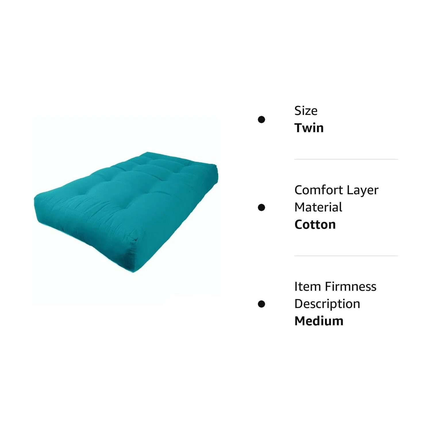 Blazing Needles Renewal 10-inch Twill Full-size Futon Mattress - Sage - Sage - Image 25