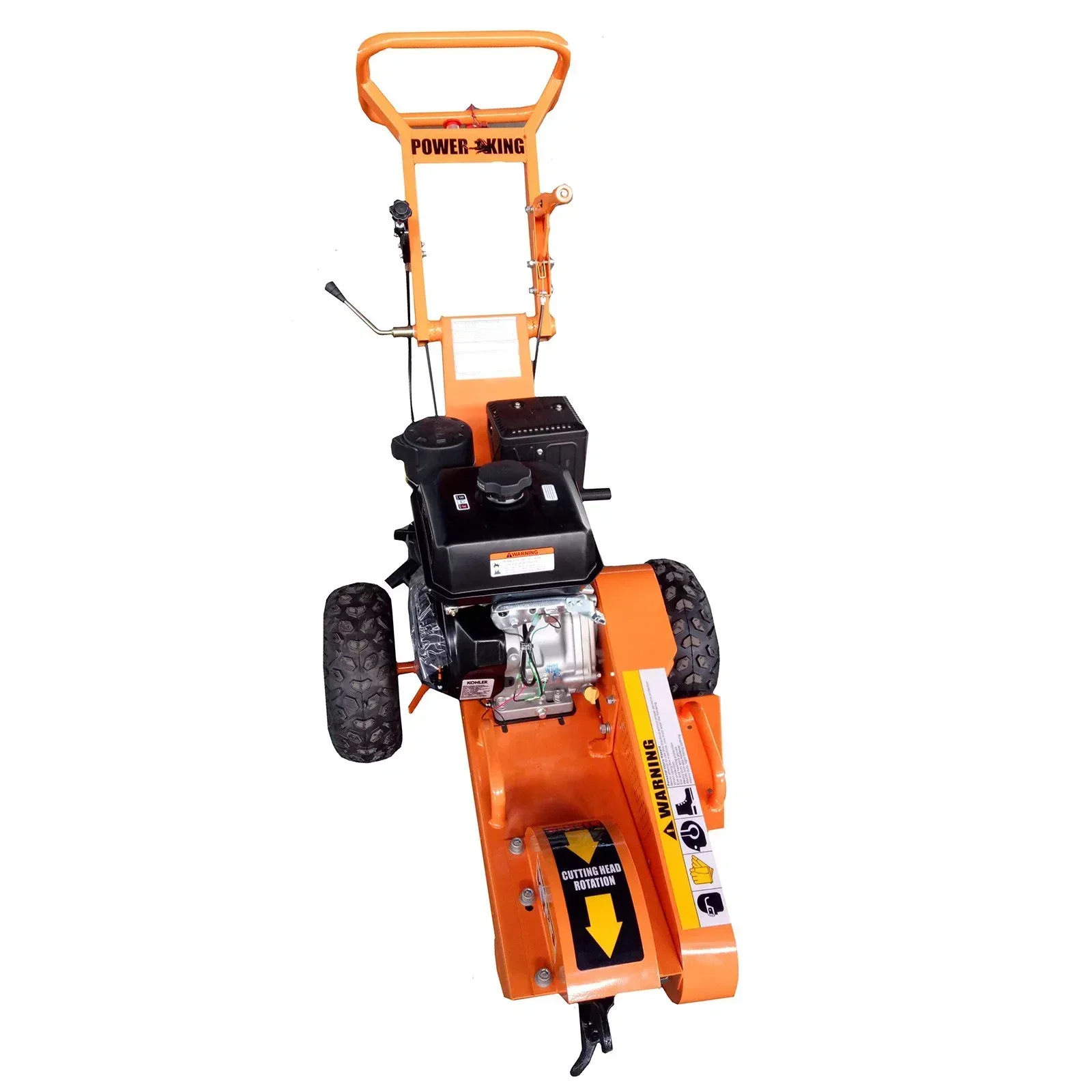 PowerKing Stump Grinder 12 in. x 3.5 in. With Kohler Command Pro Gas Engine CH440 - PK0803V - Image 2 PowerKing Stump Grinder 12 in. x 3.5 in. With Kohler Command Pro Gas Engine CH440 - PK0803V - Image 2