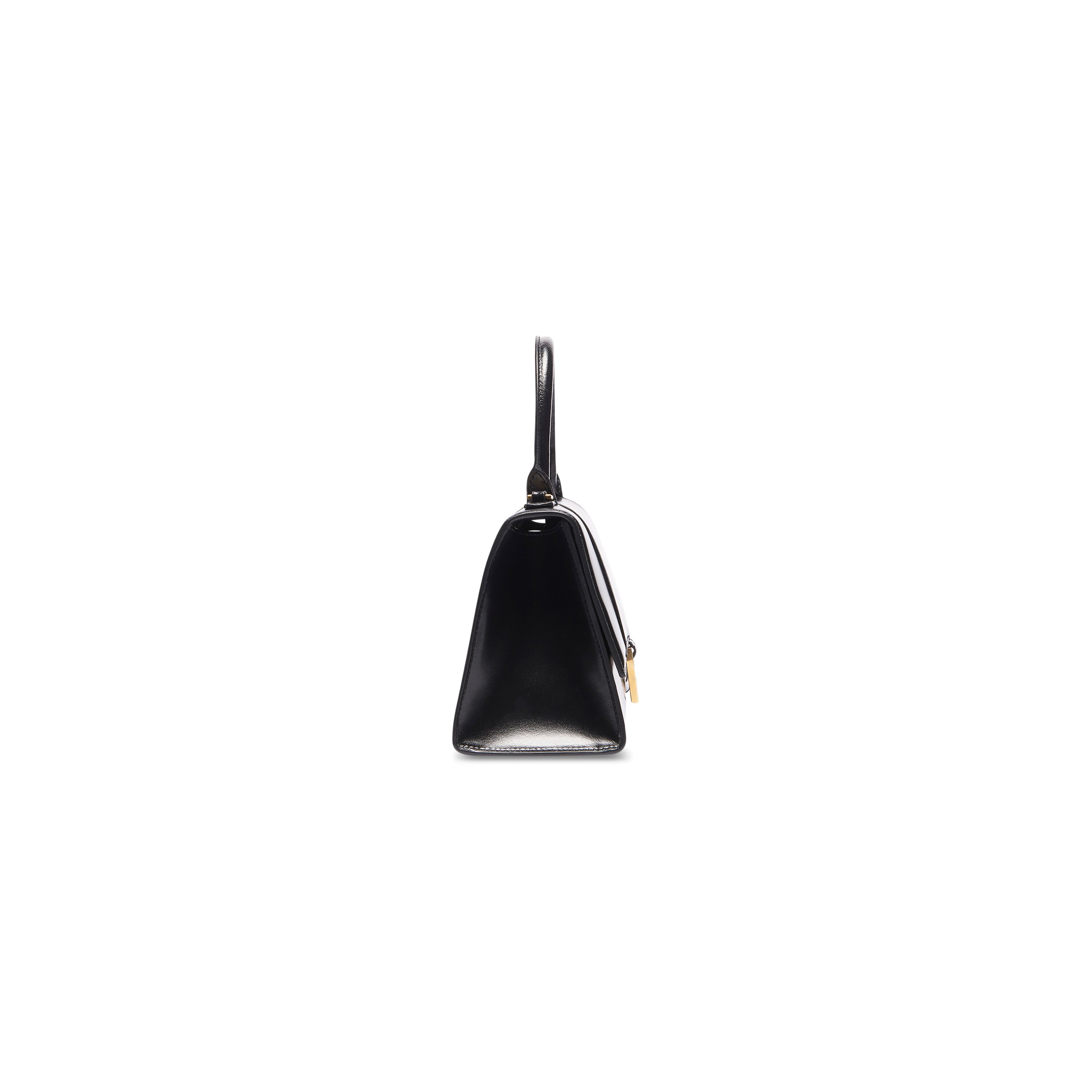 WOMEN'S HOURGLASS SMALL HANDBAG IN BOX IN BLACK - Replicaclubs