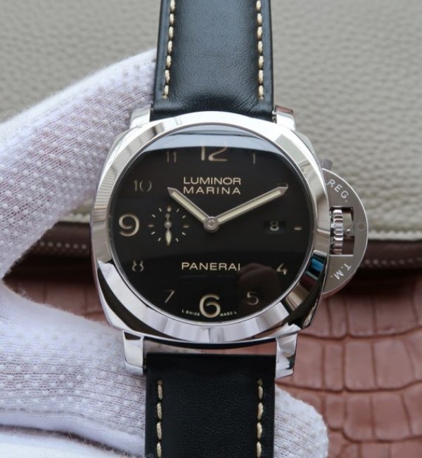 Replica Panerai XF PAM359 Black Leather Strap P.9000 Super Clone - Top club