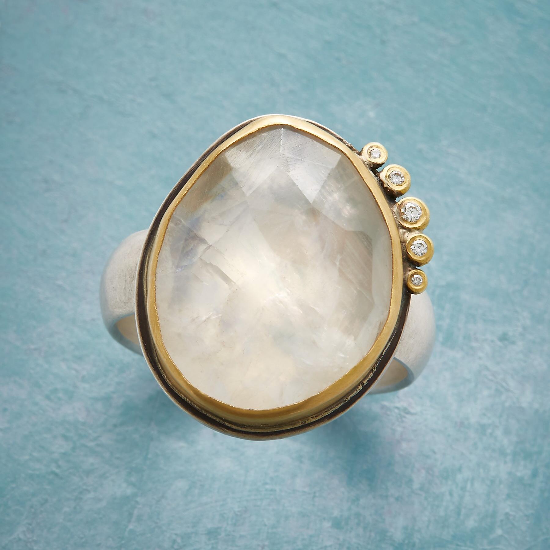 Over The Moon Diamond Ring - Sundance Clothing