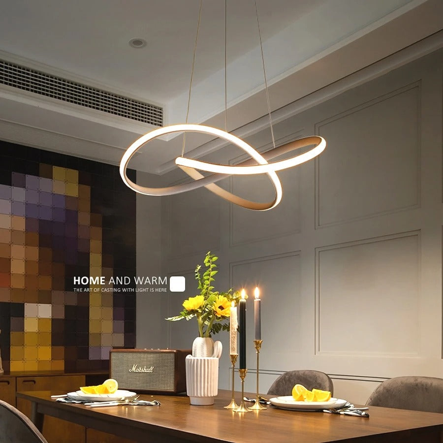 CloverGlow – Moderne Scandinavische Hanglamp met Klaverdesign