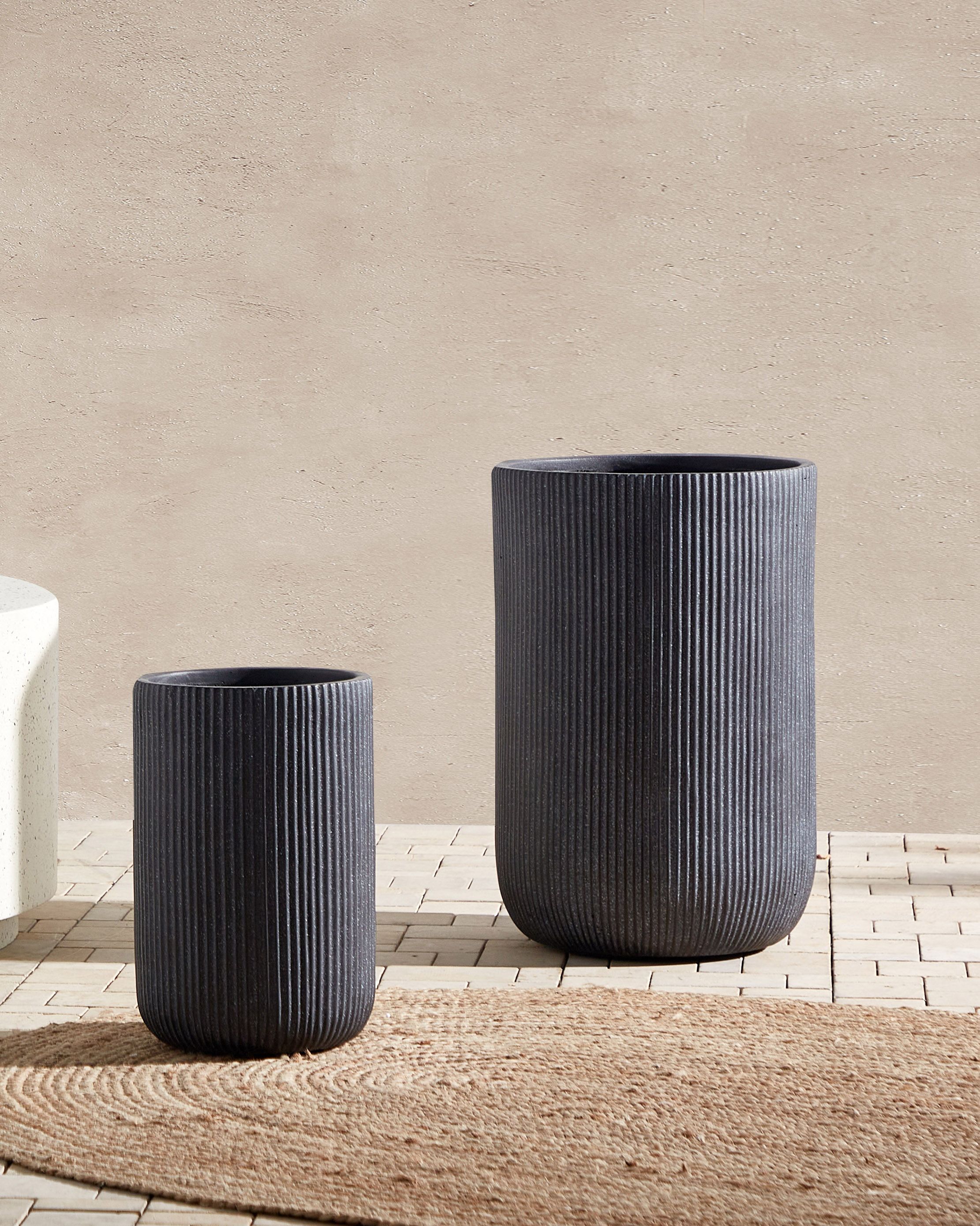 Plant Pot EANTIO 37 cm Black