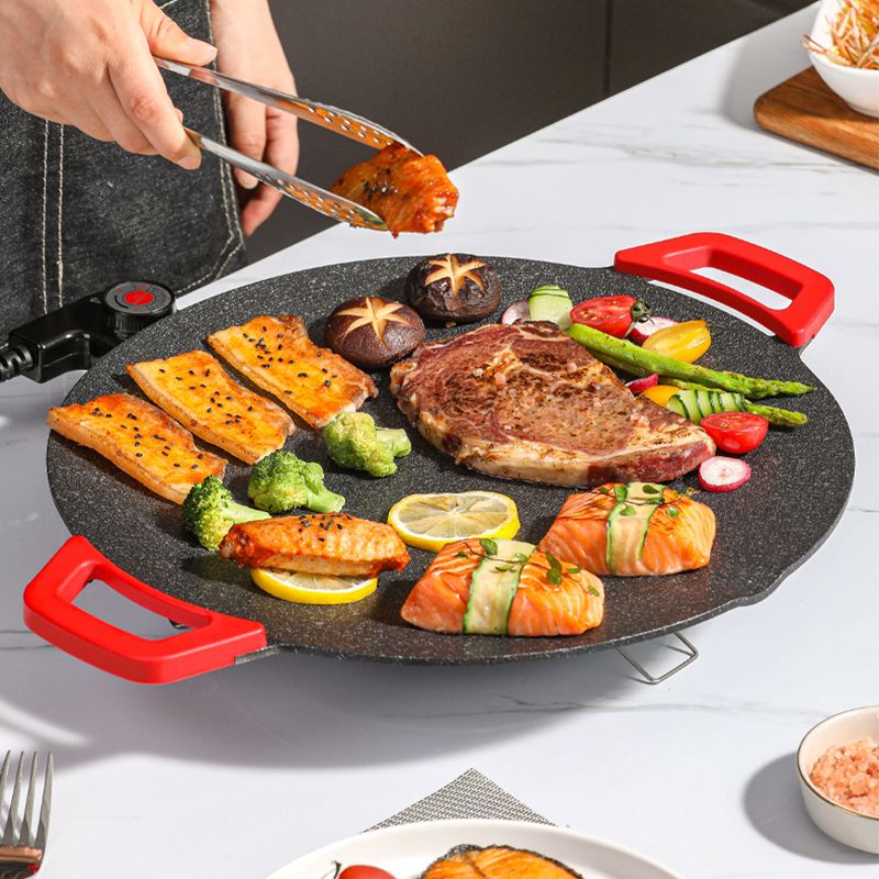 PerfectGrill | Elektrische Grillpan met 30 cm Oppervlak en Antiaanbaklaag