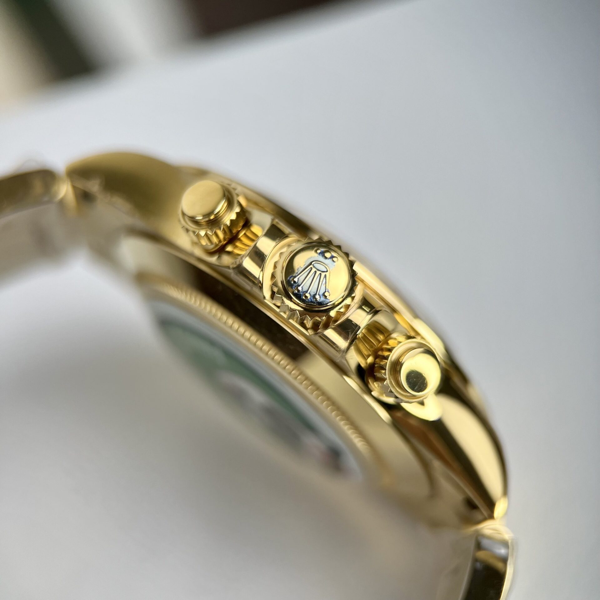 Rolex Replica 1:1 Watch Cosmograph Daytona 116508 Yellow Gold Plated BT Factory 40mm - Top club