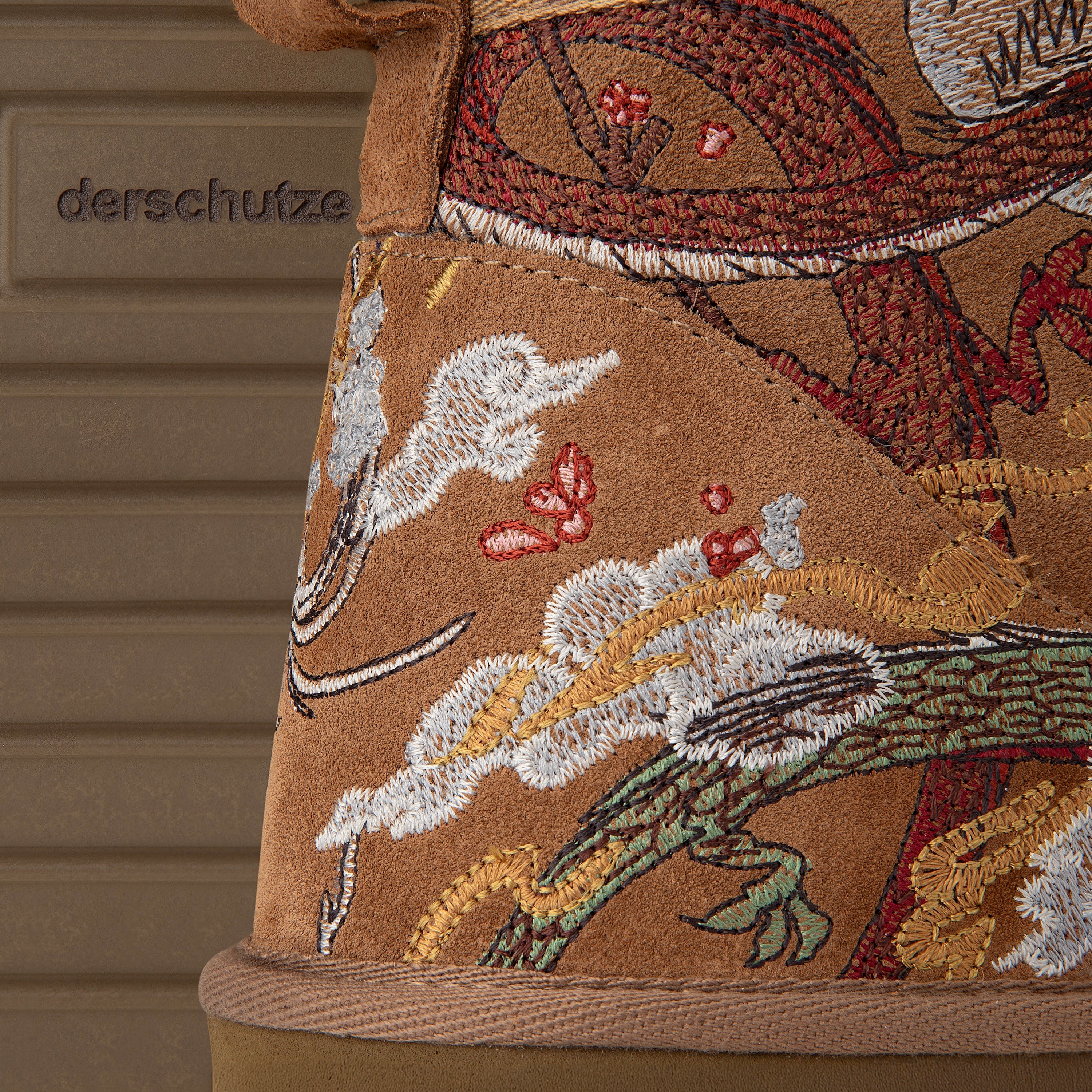 "yakuza" fur-lined Boots