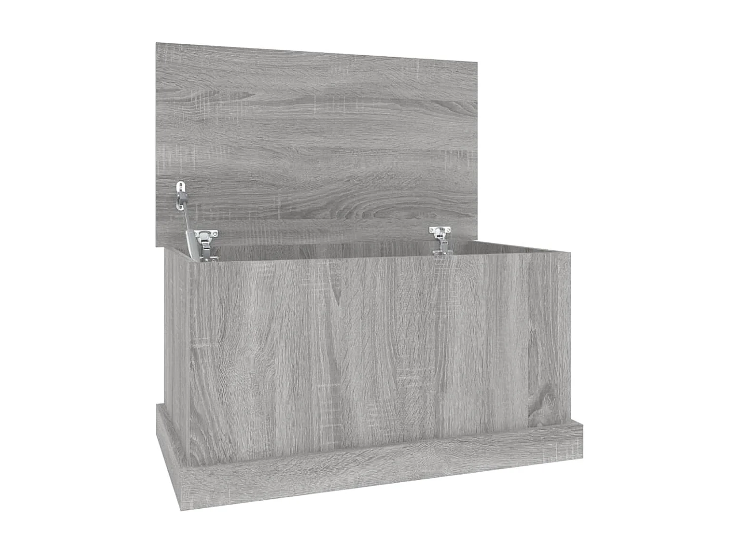 Boîte de rangement sonoma gris 70x40x38 cm bois d'ingénierie