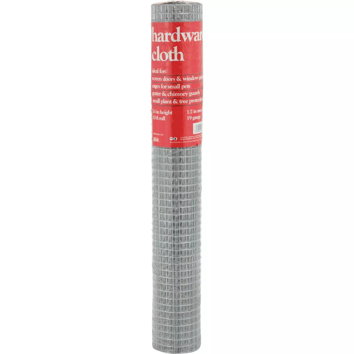 1/8 In. Mesh x 36 In. H. x 10 Ft. L. 27-Ga. Hardware Cloth