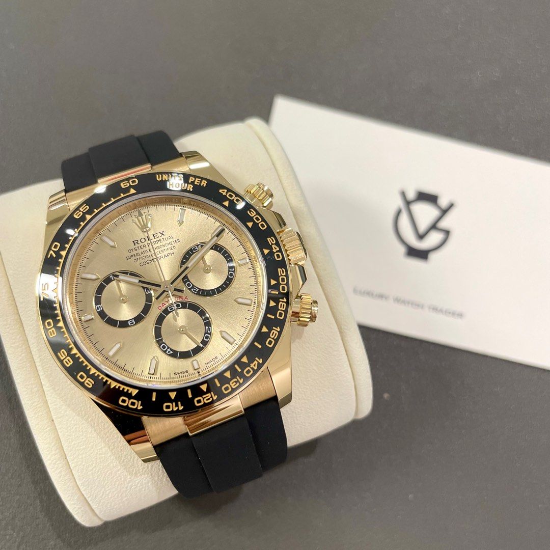 Rolex Cosmograph Daytona 40mm, 18k Yellow Gold, Ref# 126518ln-0010(1:1 replica) - Elite Watch Atelier
