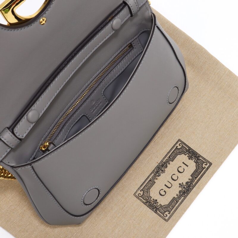 Replica Gucci Blondie Leather Grey1:1High-quality replica