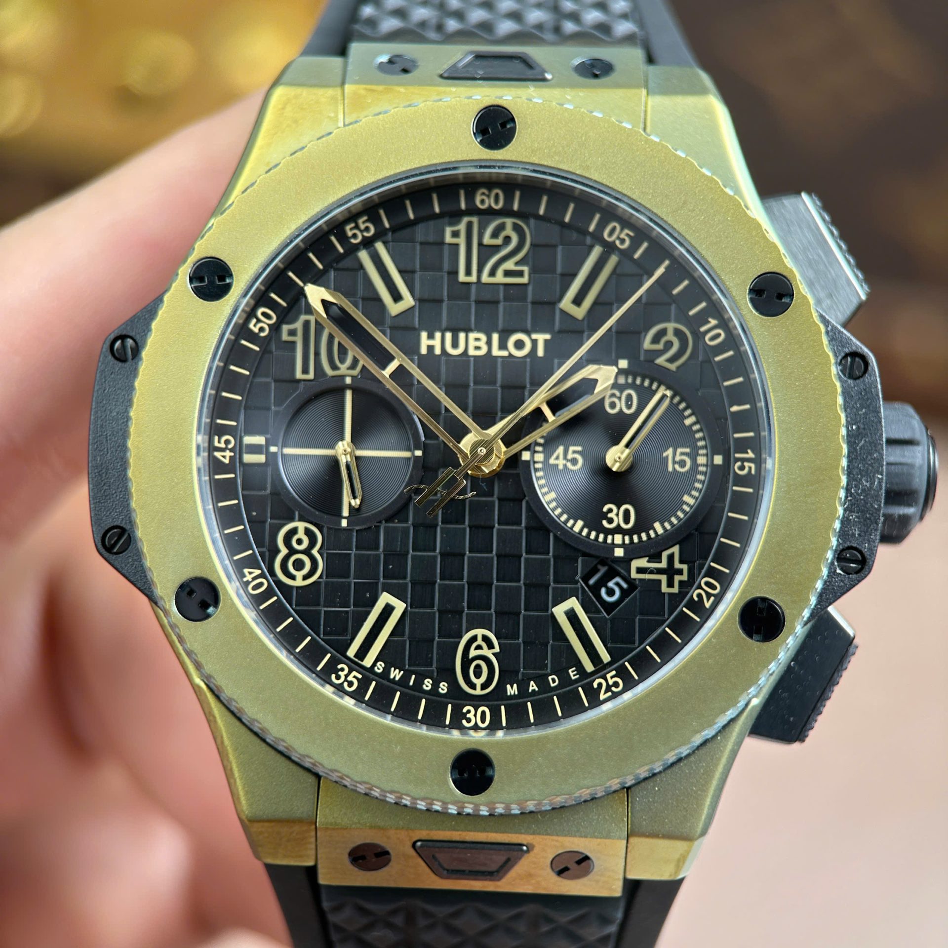 Hublot Big Bang 20th Anniversary Imitation Watches Automatic Movement BBA Factory 43mm - Top club
