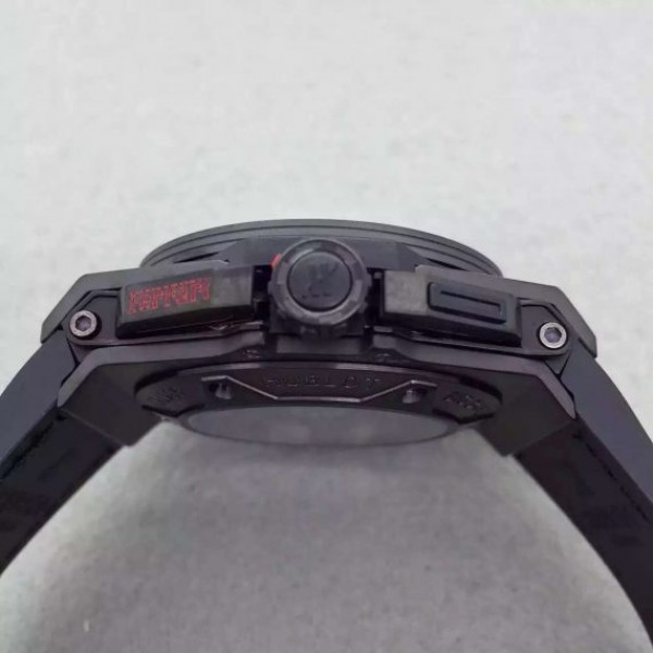 Replica Hublot Big Bang Ferrari Limited Edition PVD Black Dial Black Rubber Strap A7753 - Top club