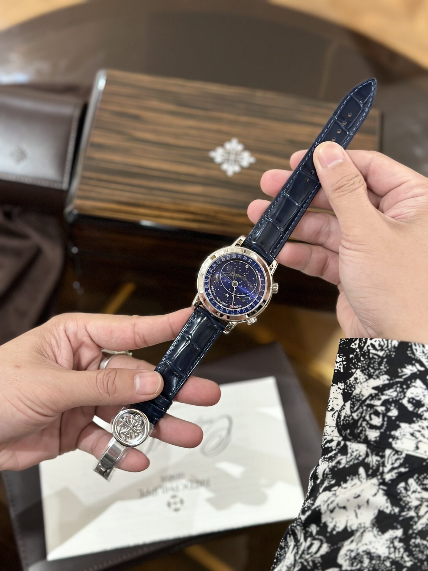 Patek Philippe Complications 6102 Replica 11 Watch Blue 44mm - Elite Watch Atelier