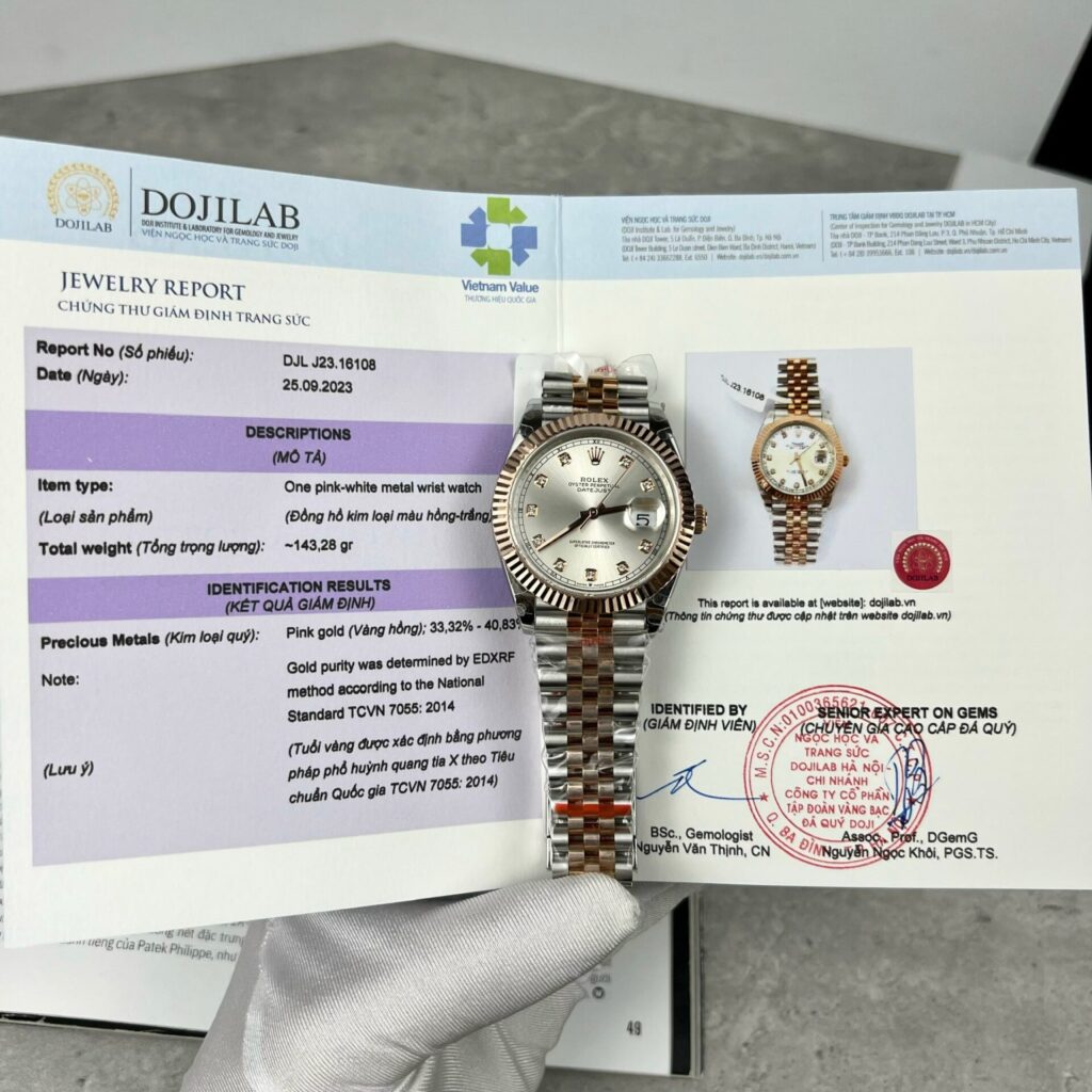 Rolex Replica Watch DateJust 126331 Gold Wrapped Sliver Dial GM Factory 41mm - Elite Watch Atelier