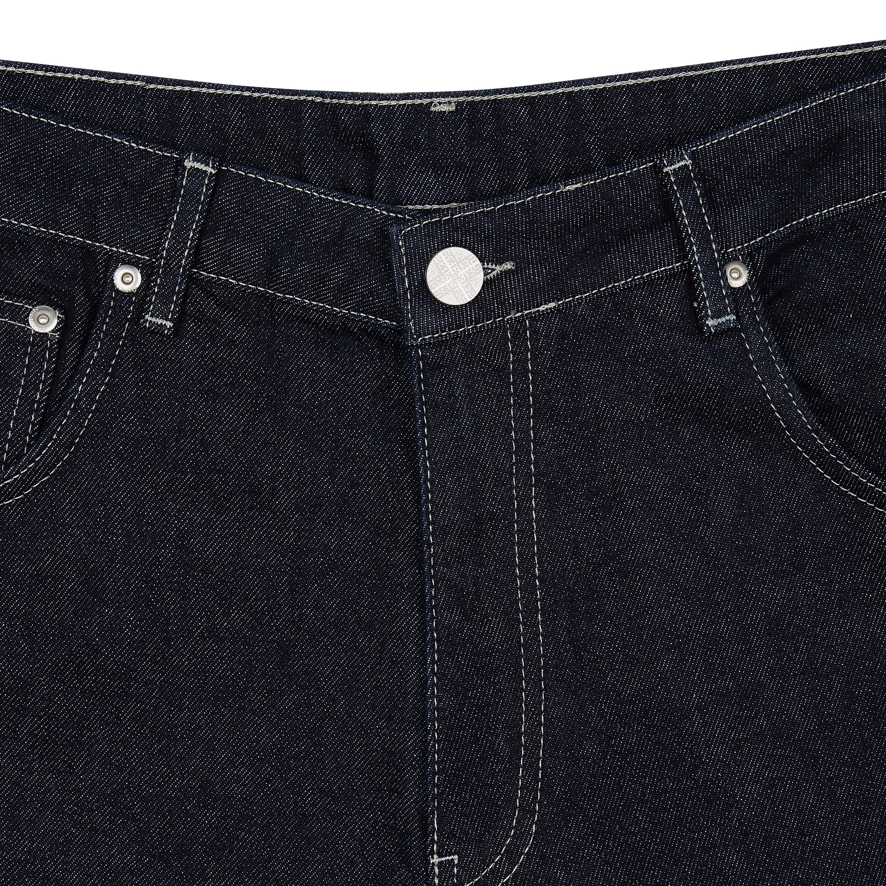 "aziza" raw Denim