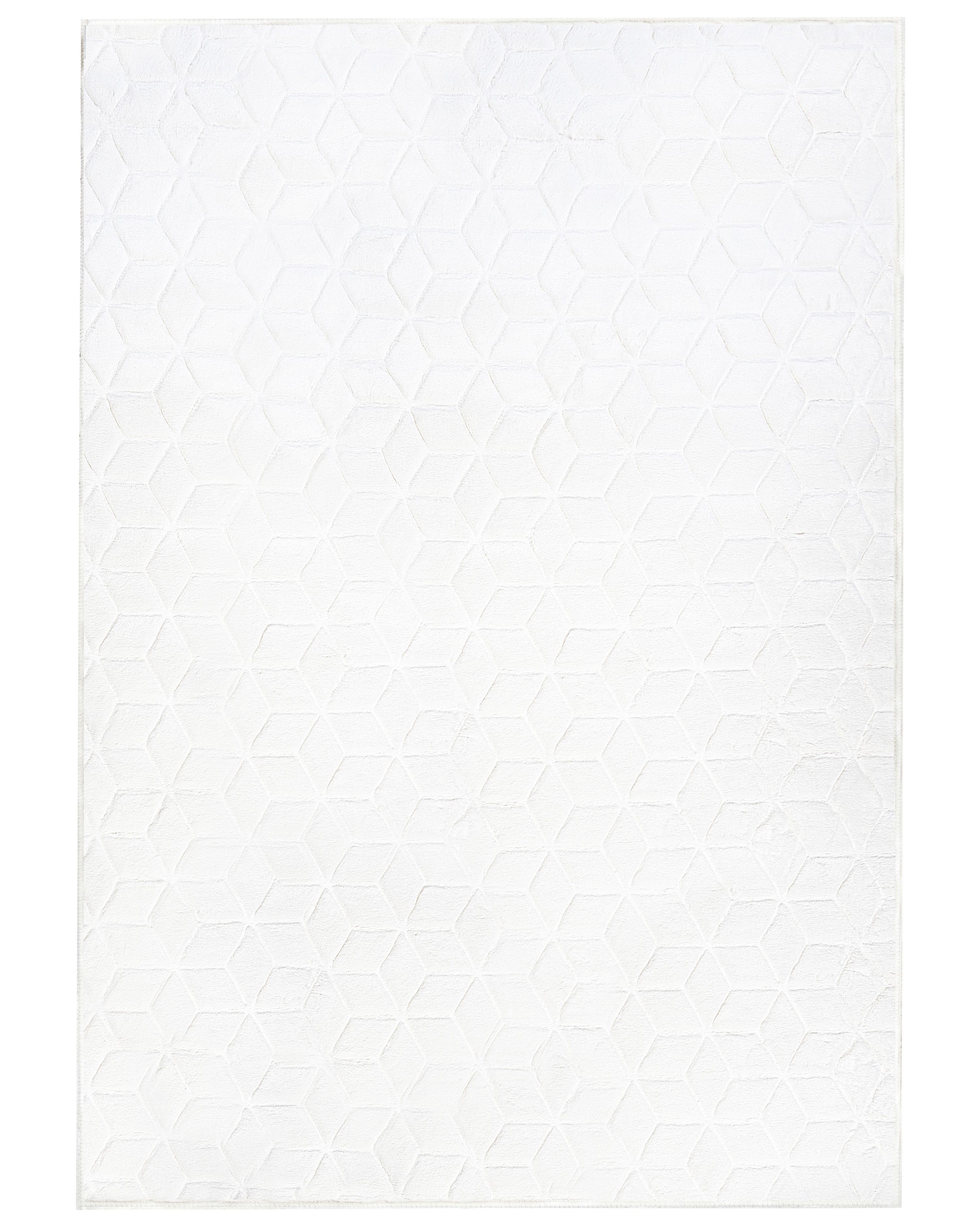 Faux Fur Rug THATTA White 160 x 230 cm