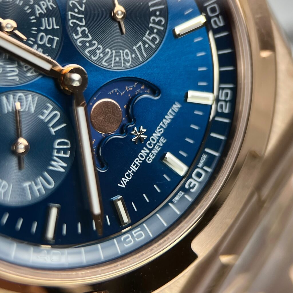 Vacheron Constantin Replica 11 Watch Overseas 5500V Blue Dial 42.5mm - Top club