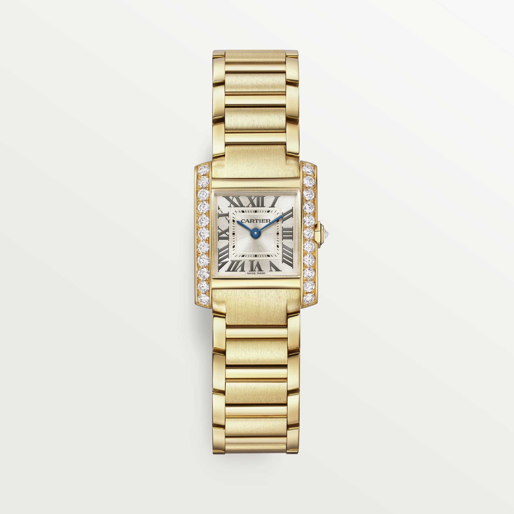 fake cartier watch Tank Francaise small model quartz movement(1:1 replica) - Top club