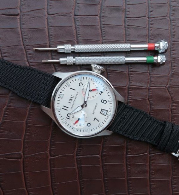 Replica IWC ZF Big Pilot IW500432 DFB Limited Edition Nylon Strap - Top club