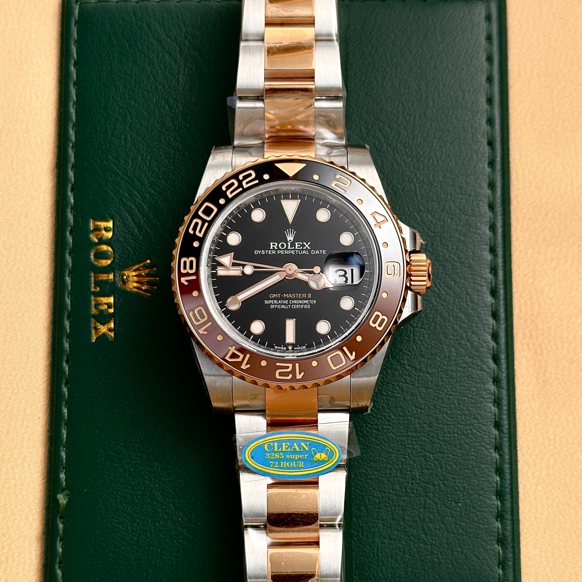 Rolex GMT-Master II 126711CHNR Root Beer Replica Watch Clean Factory 40mm - Elite Watch Atelier
