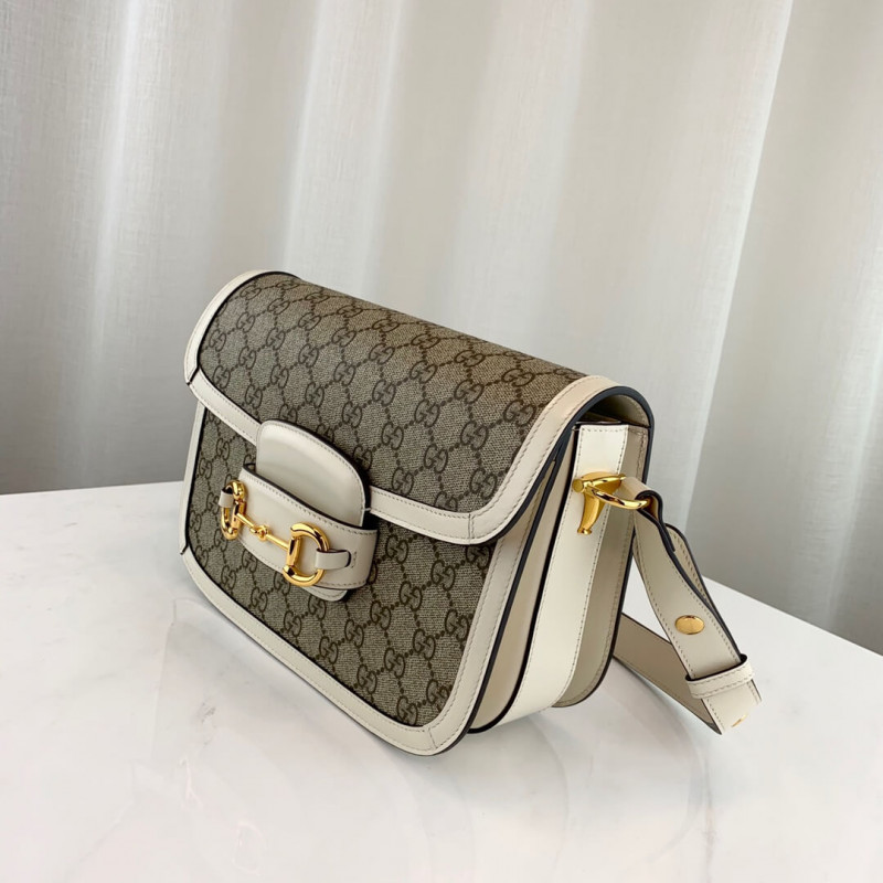 Replica Gucci 1955 Horsebit Gg Supreme Shoulder Bag 6022041:1High-quality replica