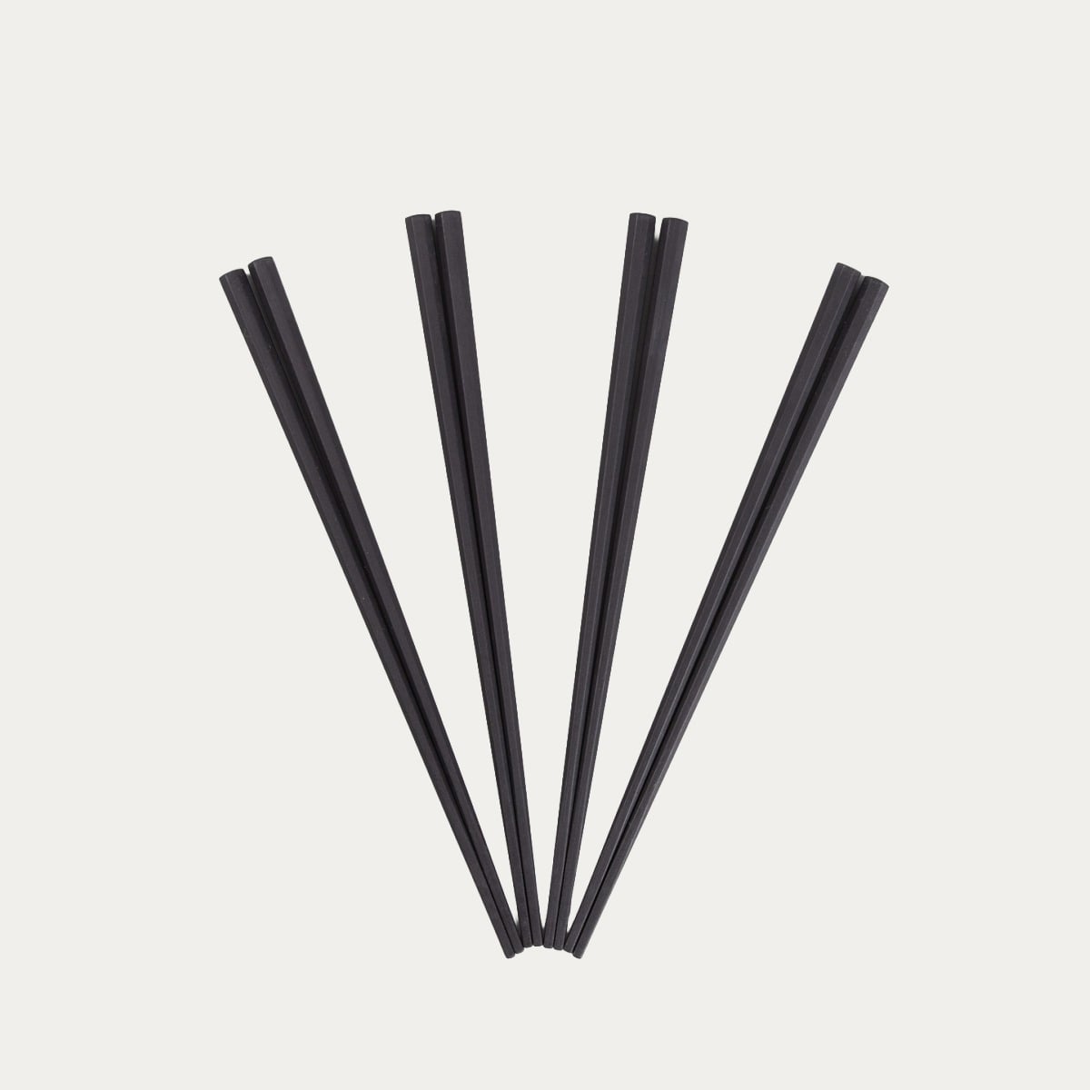 Zestaw SUSHI czarnych pałeczek do sushi 4 szt.