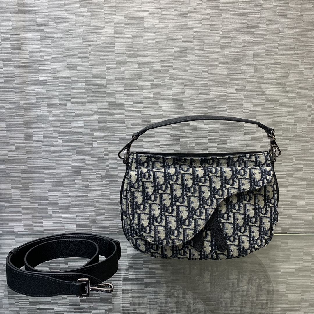 Mini Saddle Soft Bag Beige For Women‎ 9.5in/ 24cm CD 1ADHO024YKY_H05E1:1High-quality replica