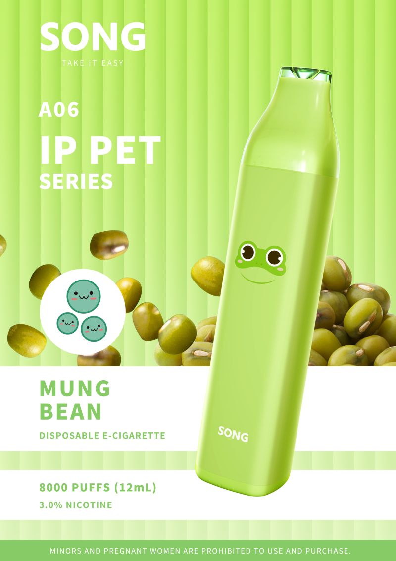 （2 pack）SONG  A06-IP Pet – 8000Puffs