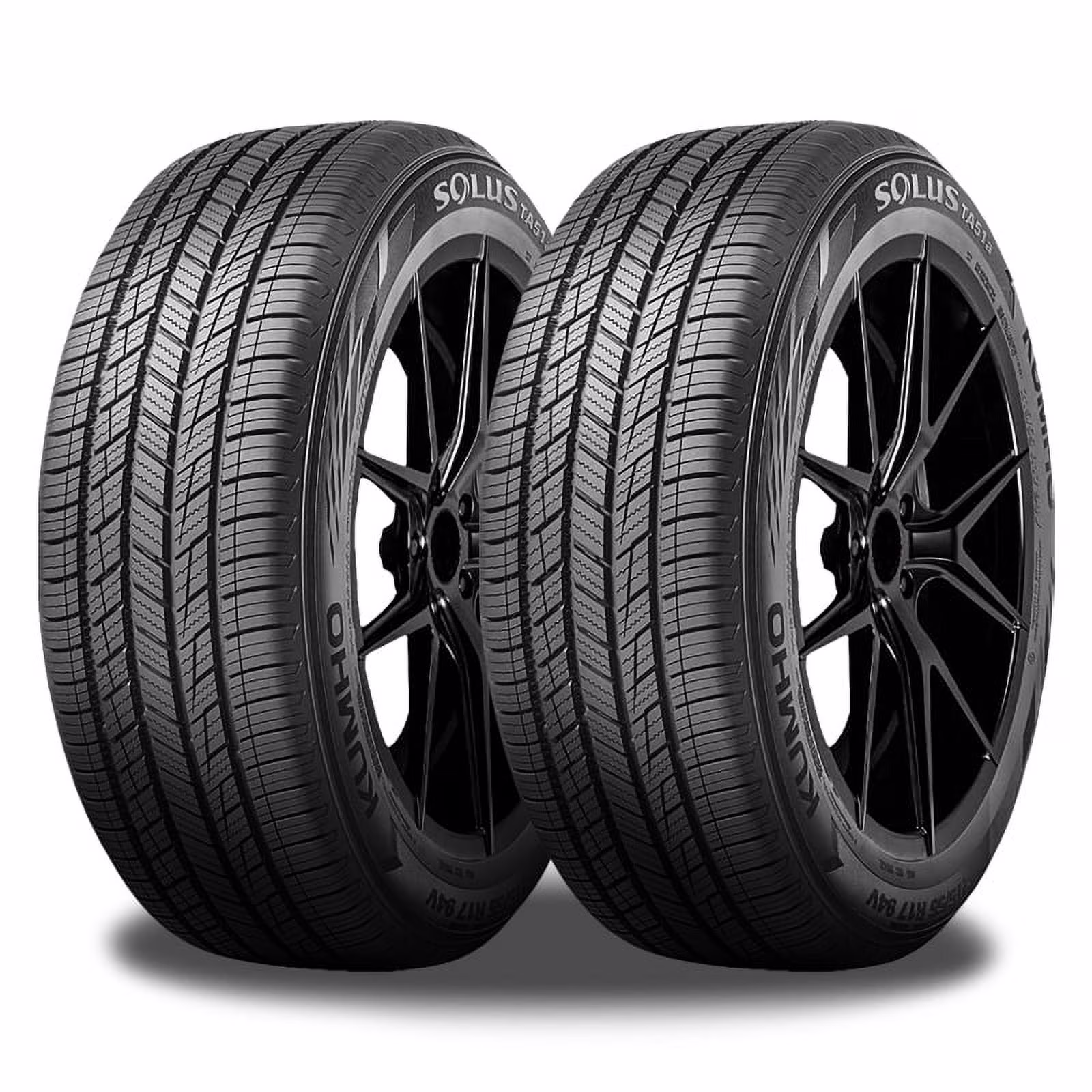 2 Kumho Solus TA51a 225/70R15 100T All Season Tires W/ 75000 Mileage Warranty 2285913 / 225/70/15 / 2257015