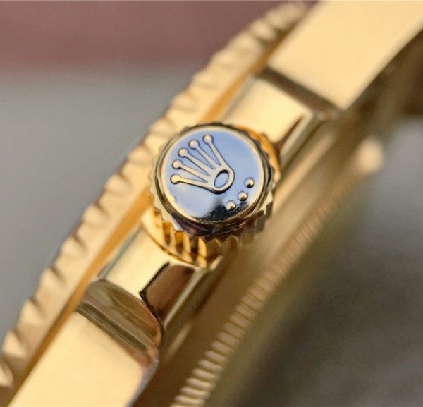Replica Rolex Submariner 116613 LN Diamonds Markers YG Dial SS/YG Bracelet Eat2836 - Top club
