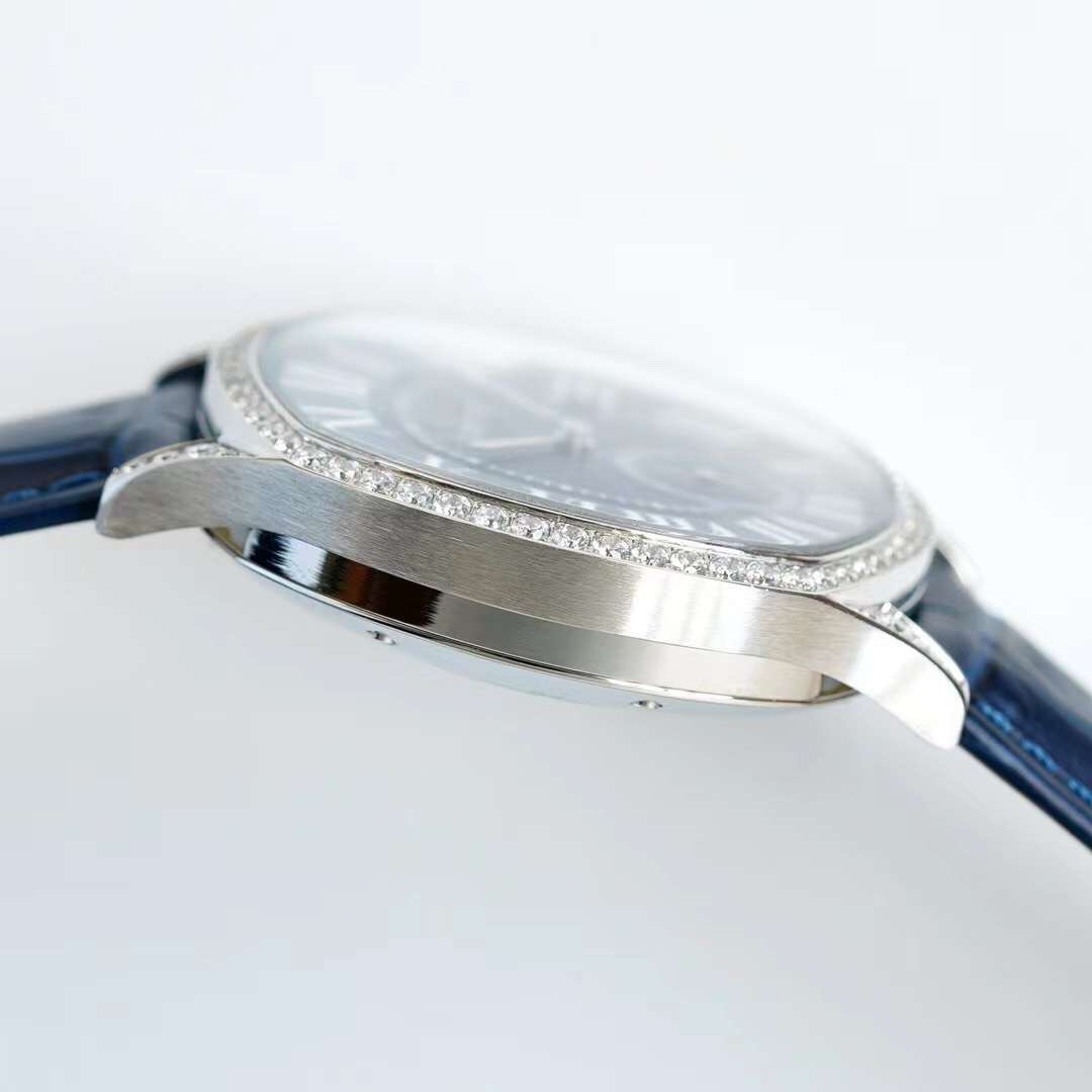 Cartier - Drive de Cartier white gold and diamonds - 40mm(1:1 replica) - Top club