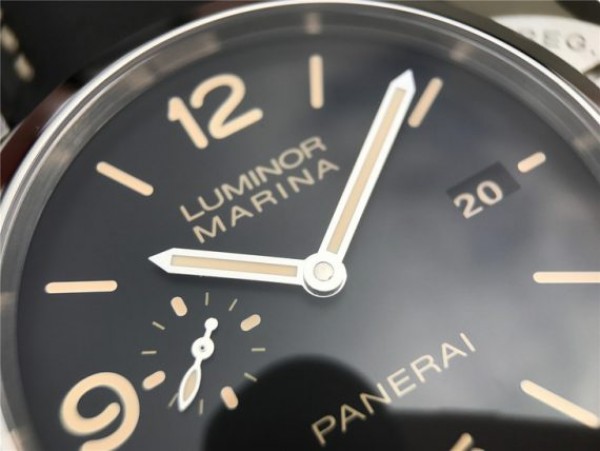 Replica Panerai PAM498 VSF Black Dial Leather Strap P.9000 - Top club
