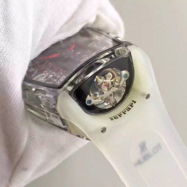Replica Hublot MP-05 Laferrari Sapphire Limited Edition Skeleton Dial Red - Top club