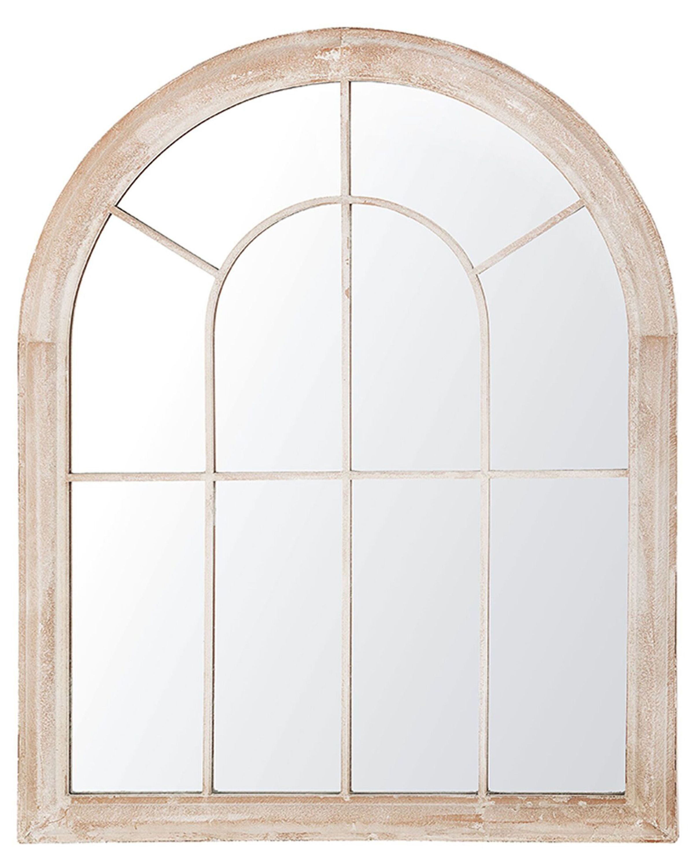 Wall Mirror EMBRY 69 cm 88 cm Metal Beige