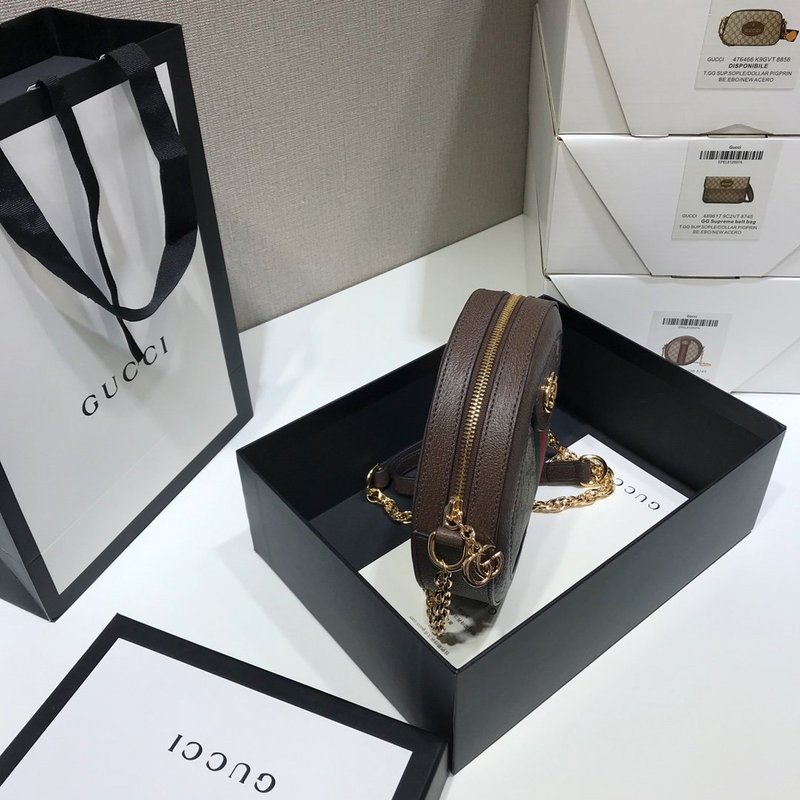 Replica Gucci Ophidia Mini Round Shoulder Bag1:1High-quality replica