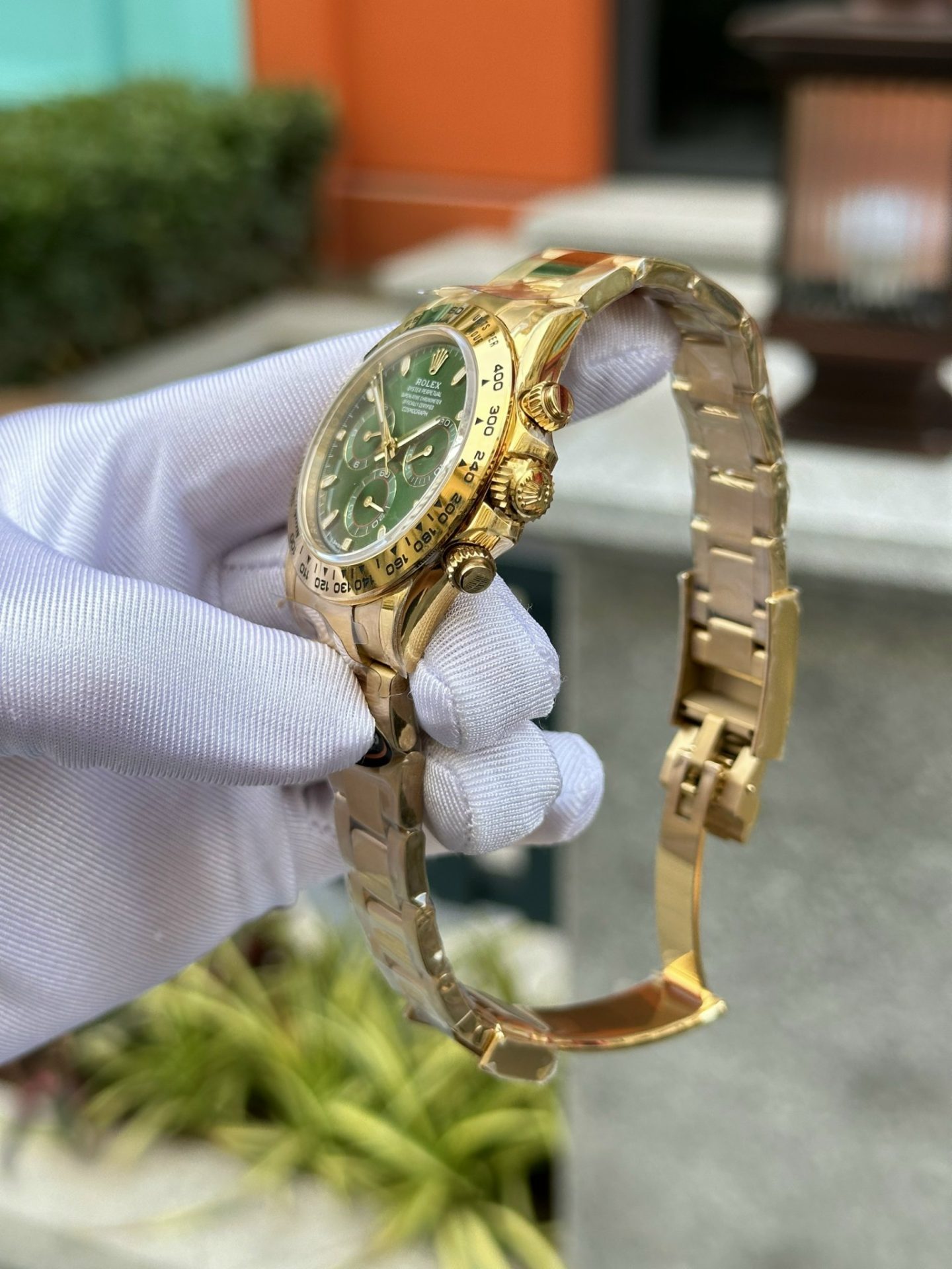 Rolex Replica 1:1 Watch Daytona 116508 Switzerland Green Dial BT Factory 40mm - Elite Watch Atelier