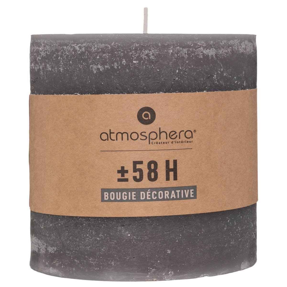 Rustic candle Grey, 663g