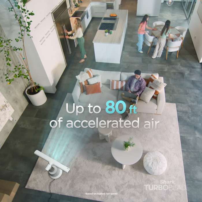 Shark™ TurboBlade™ Ultra-Powerful Bladeless Tower Fan