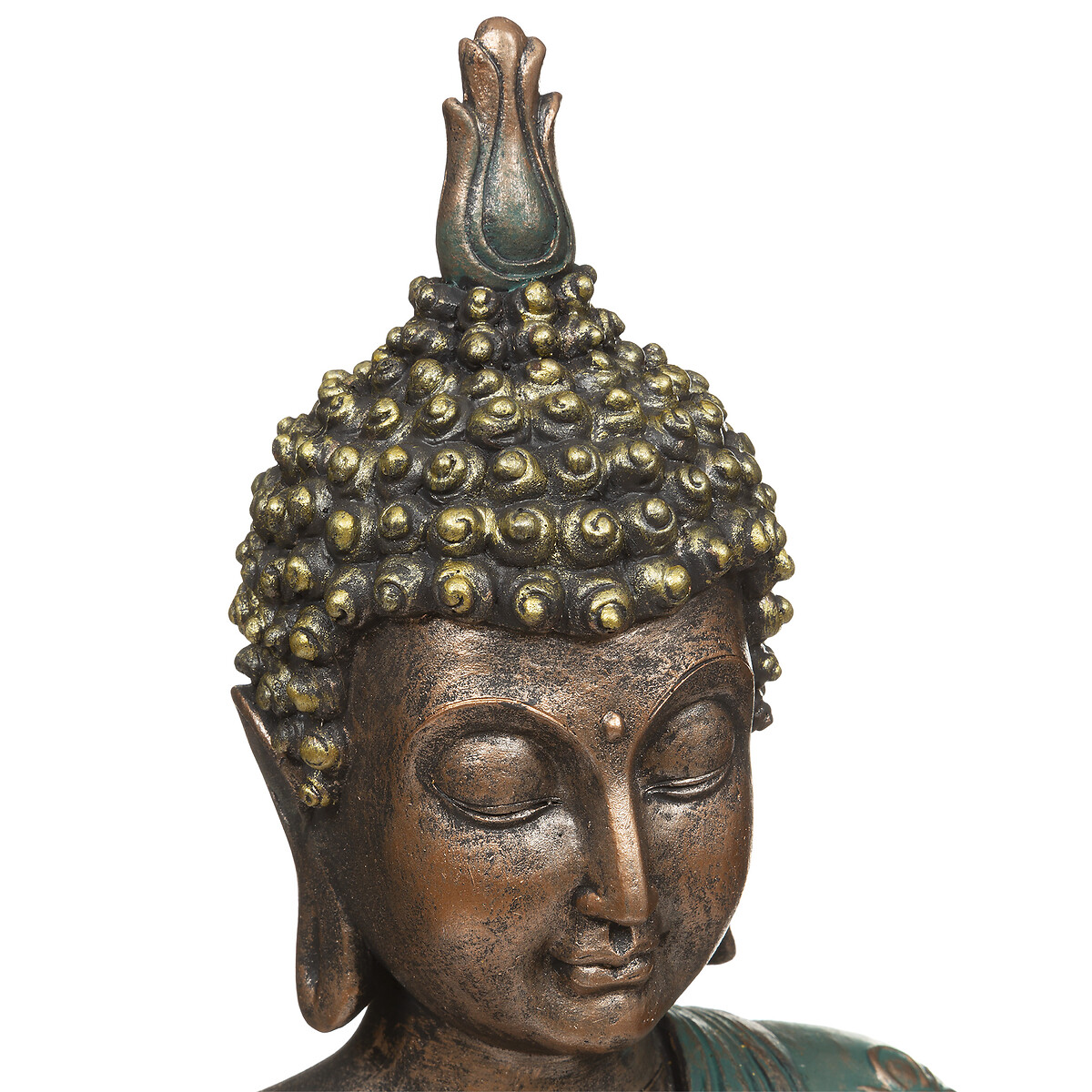 Statue "Buddha" Blue, H.44 cm
