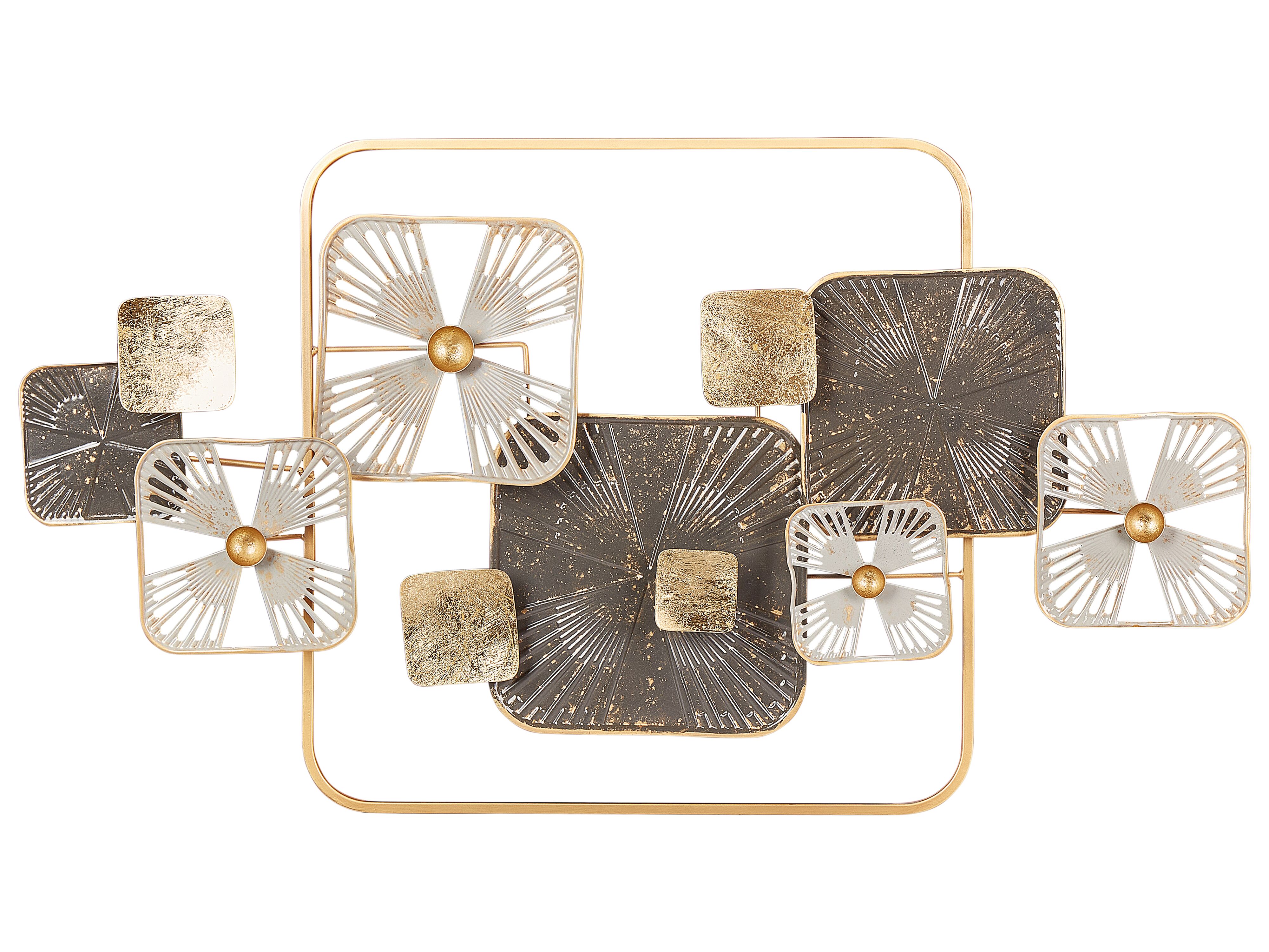 Wall Decor LAWRENCIUM Metal 50 cm Multicolour