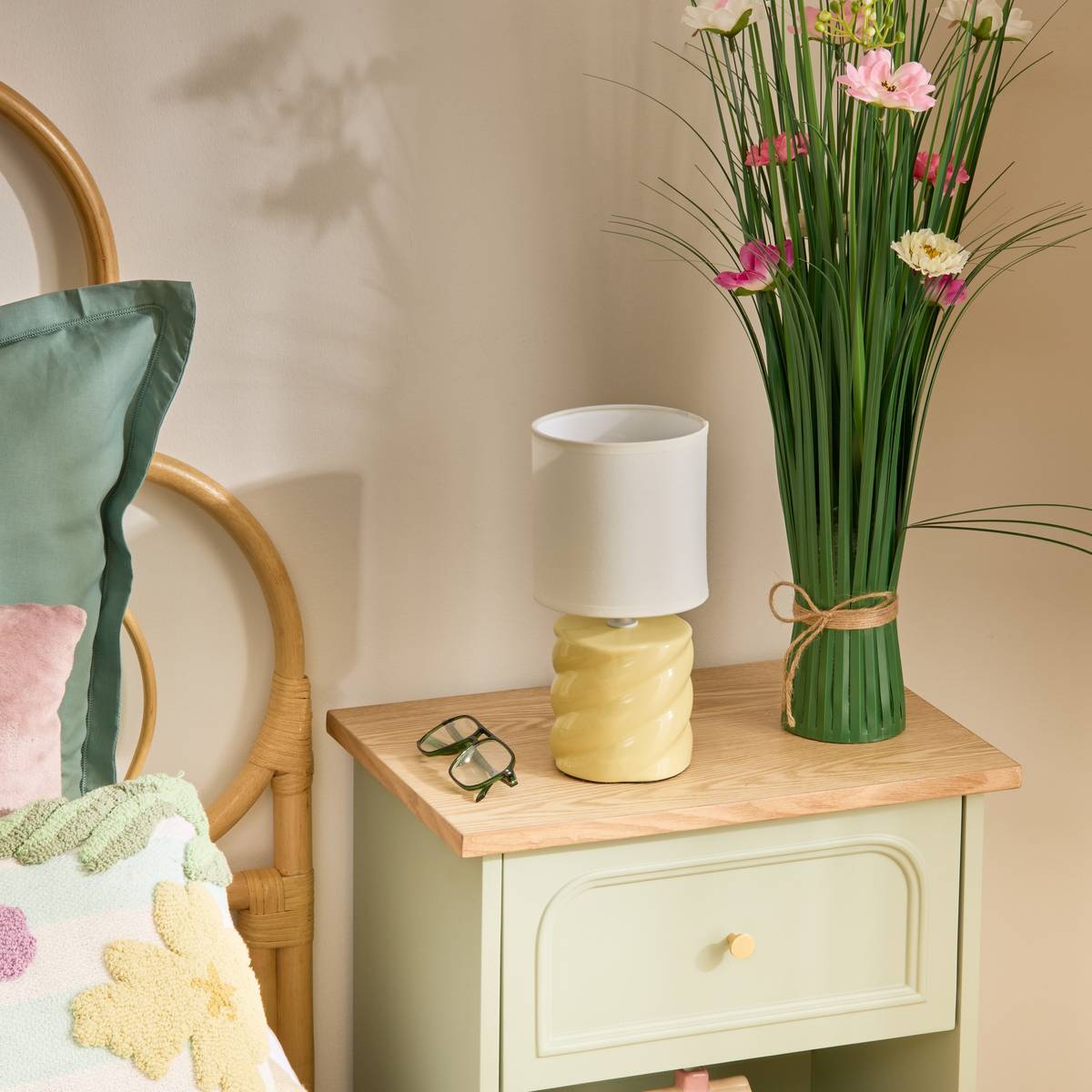 Lamp "Noly" Chick Yellow, H.27 cm