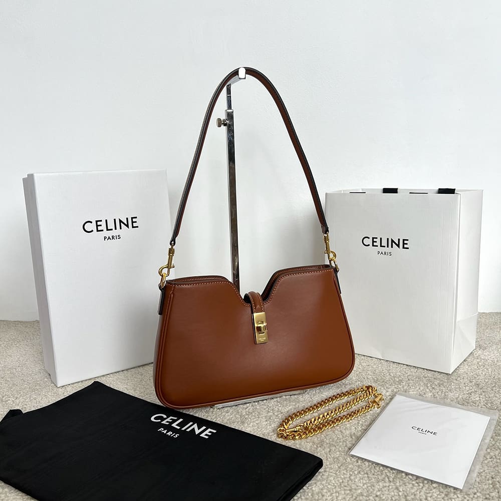 Celine SHOULDER CAMILLE 16 SOFT IN SMOOTH CALFSKIN(HIGH-END GRADE)1:1High-quality replica