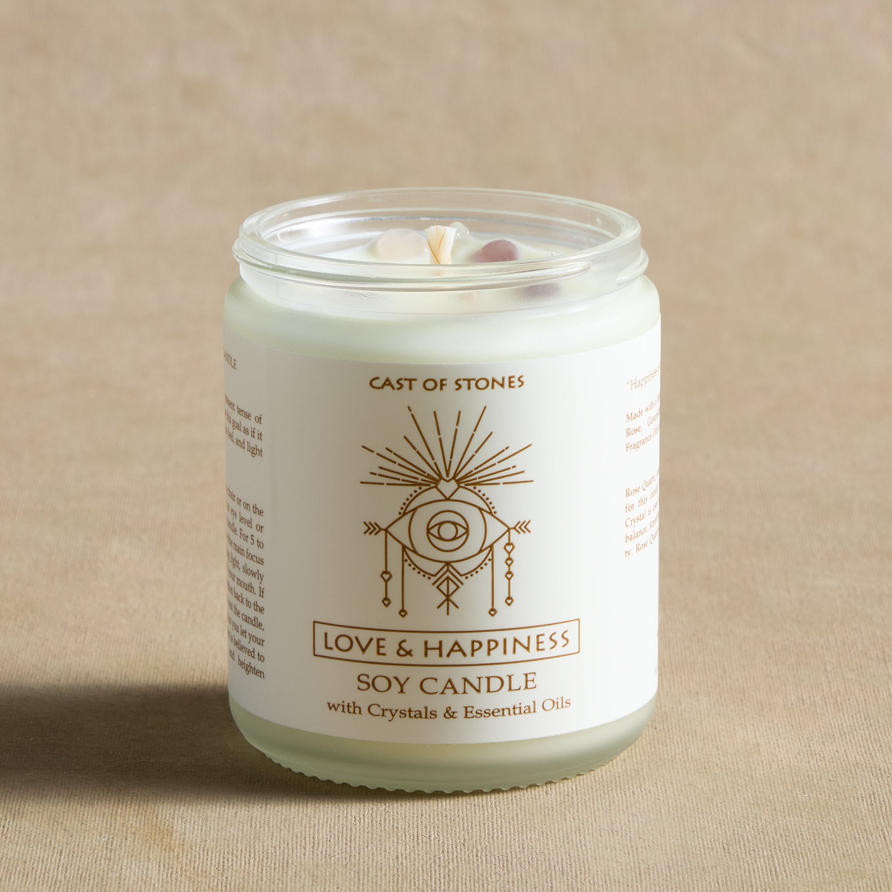 Cast of Stones Crystal Candles - Sundance Clothing