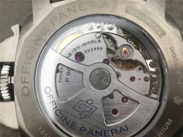 Replica Panerai PAM1351 Titanium ZF Brown Dial Brown Asso Strap P9010 - Top club