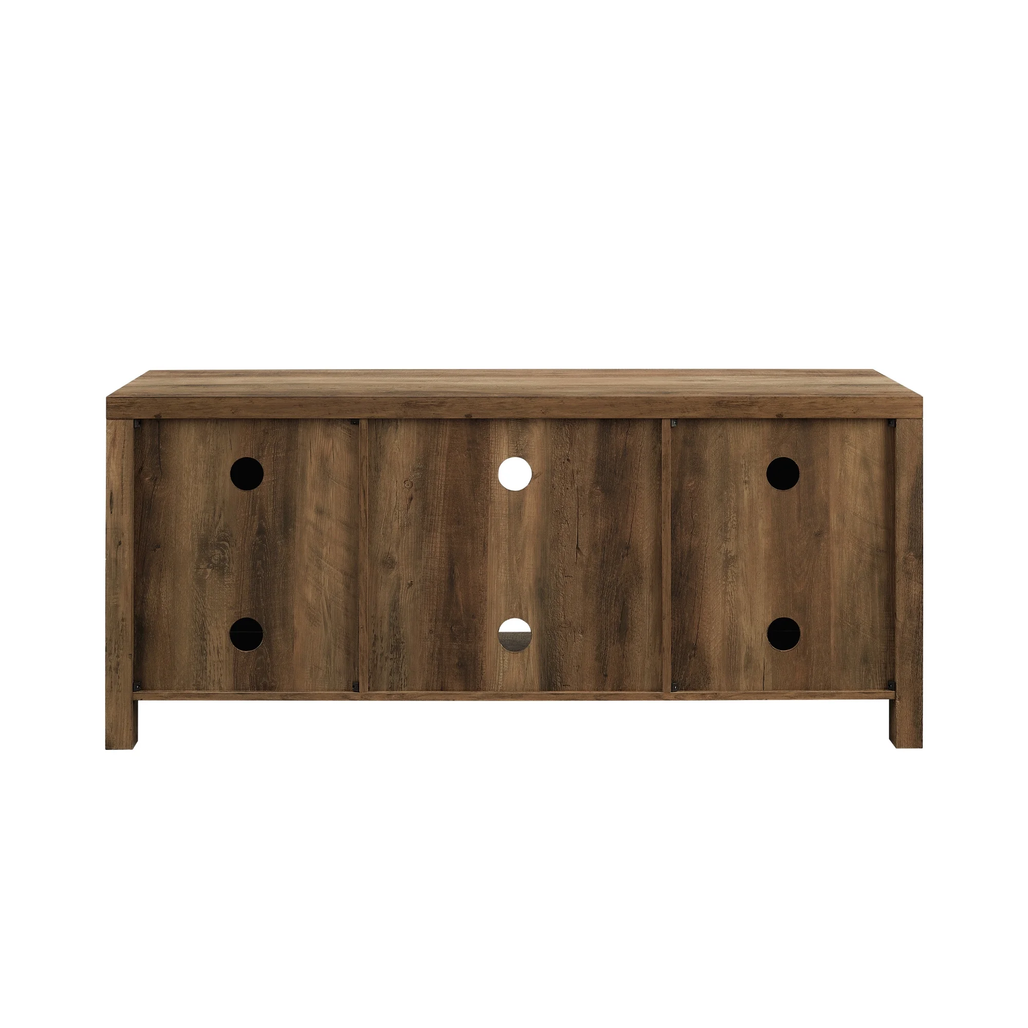 Walker Edison Modern Farmhouse Barn Door TV Stand for TVs up to 65", Grey Wash - Image 133