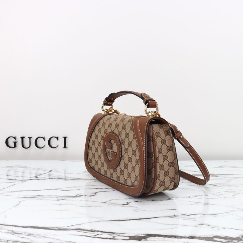 Replica Gucci Blondie Top Handle Brown1:1High-quality replica