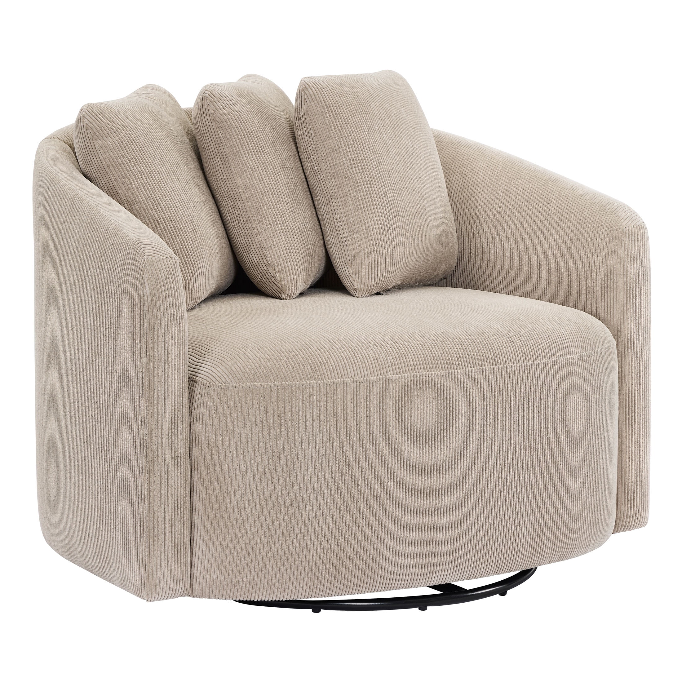Beautiful Drew Accent Chair by Drew Barrymore, Cream Boucle - Image 45