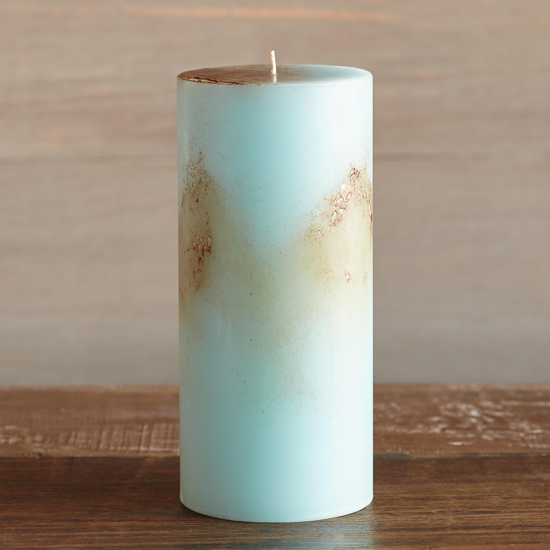 Antigua Single Wick Pillar Candle - Sundance Clothing