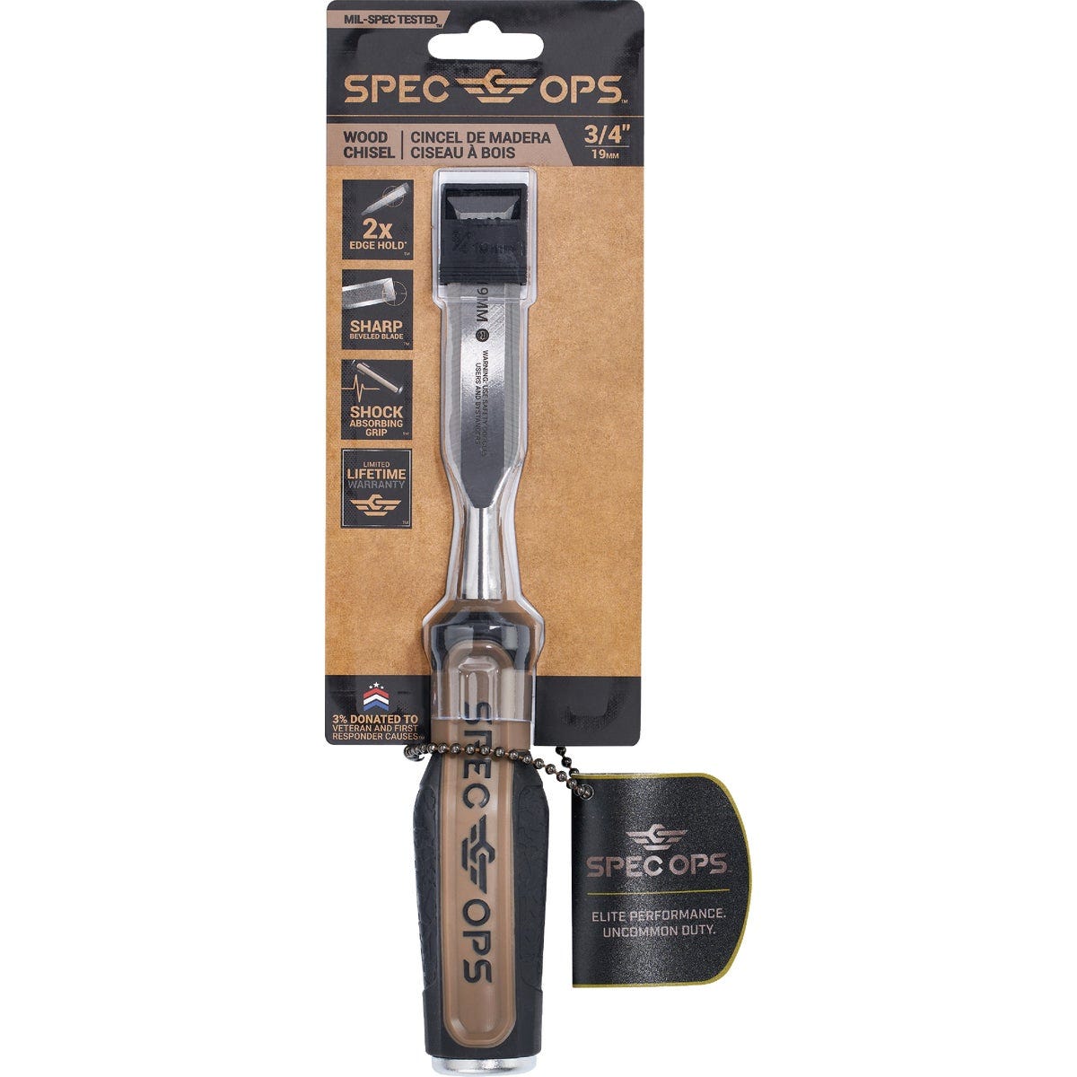 Spec Ops 3/4 In. Wood Chisel