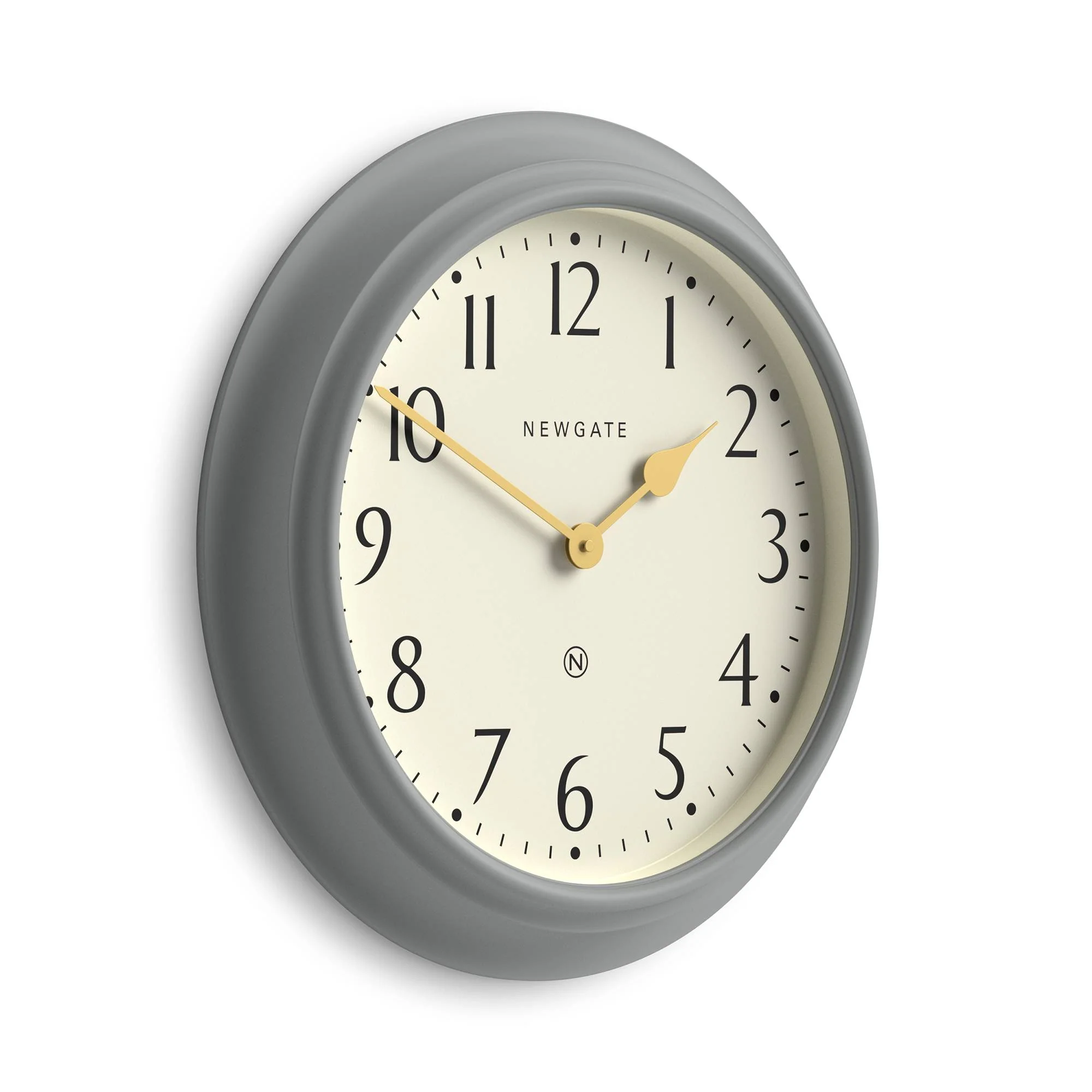 Newgate Westhampton wall clock in grey